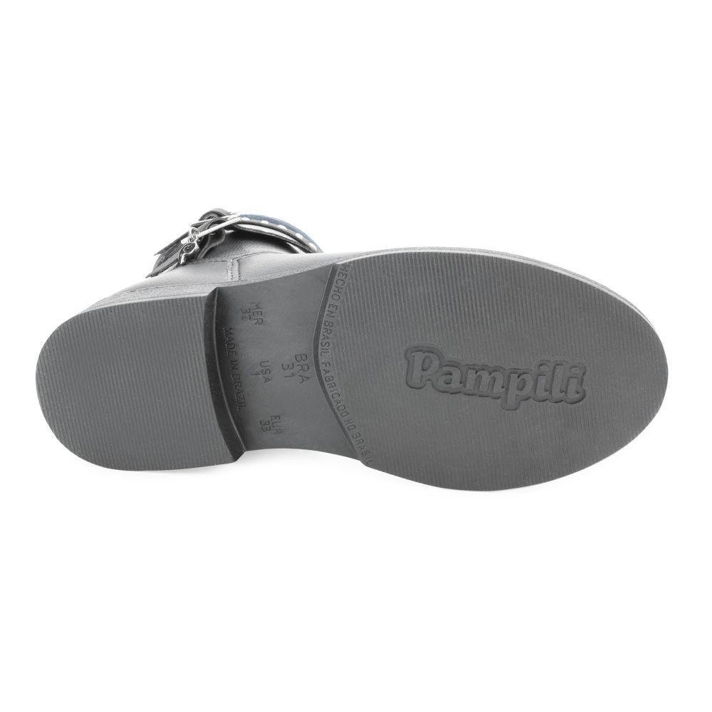 Bota Cano Curto Infantil Pampili PP23-27910 Preto 3