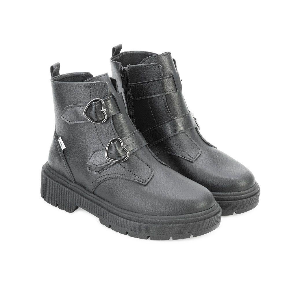 Bota Cano Curto Infantil Pampili PTO PP23-68101 Preto 4