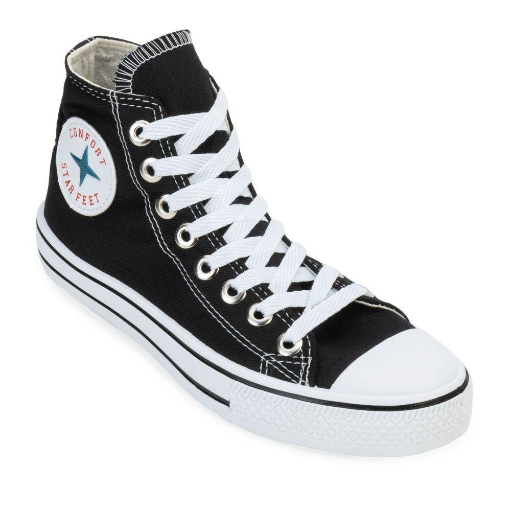 Tênis Masculino Trsorini - Cano Alto Brilhante Com Glitter Lantejoulas