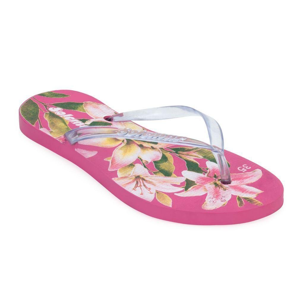 Chinelo Flor Solemar Rosa 1