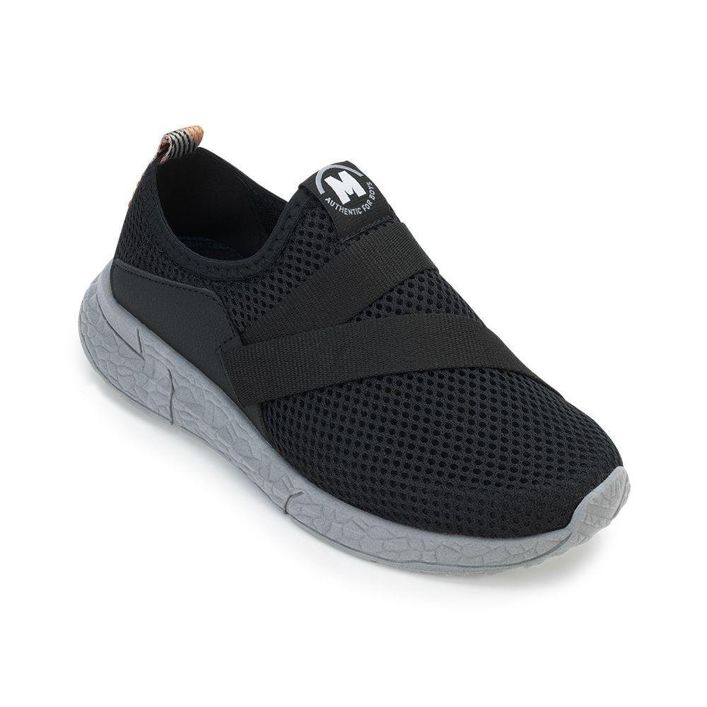 Slip On Molekinho MK23-28312 Masculino 1415 Preto 1