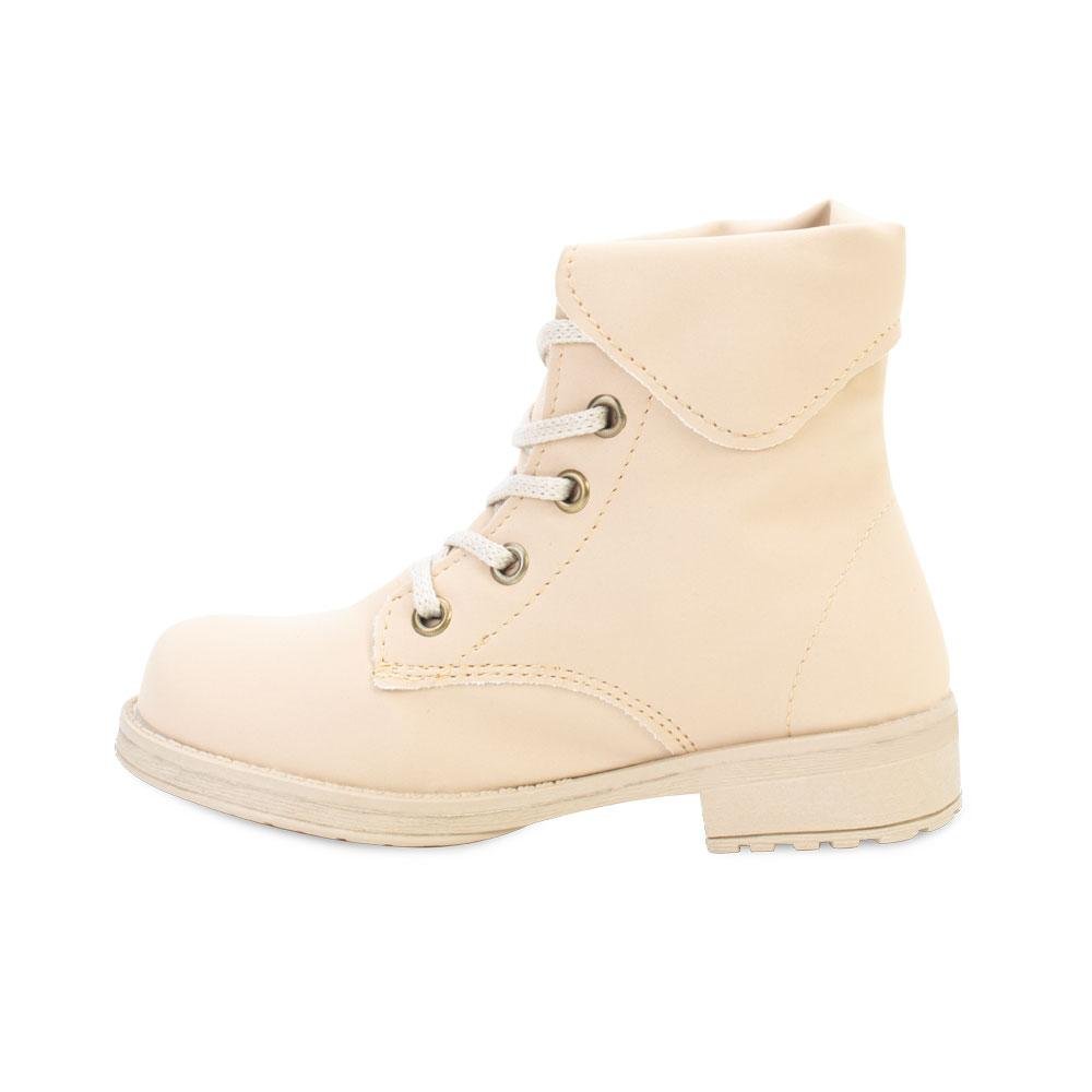 Bota Coturno Via Bag Infantil VB23-080 Bege 2