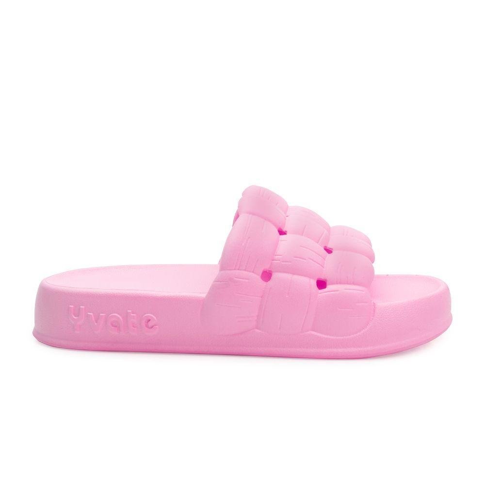 Chinelo Yvate YT24-2307 Feminino Rosa 2