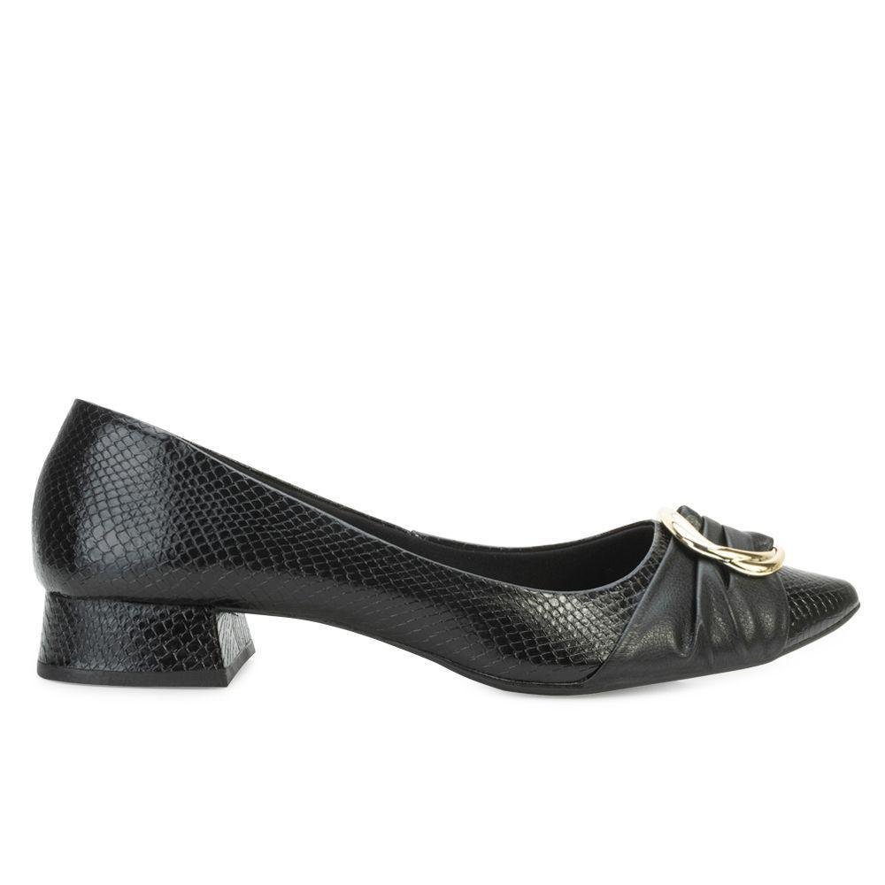 Sapato Lady Queen AN24-18013 Preto 2