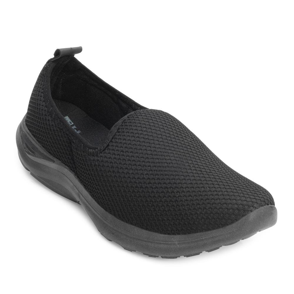 Slip On Point Tênis ZK24 Femme 2X Feminino 1415 Preto 1