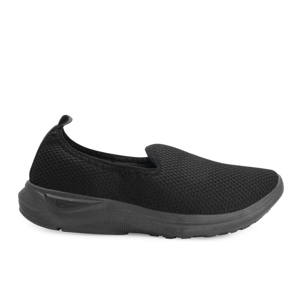 Slip On Point Tênis ZK24 Femme 2X Feminino 1415 Preto 2