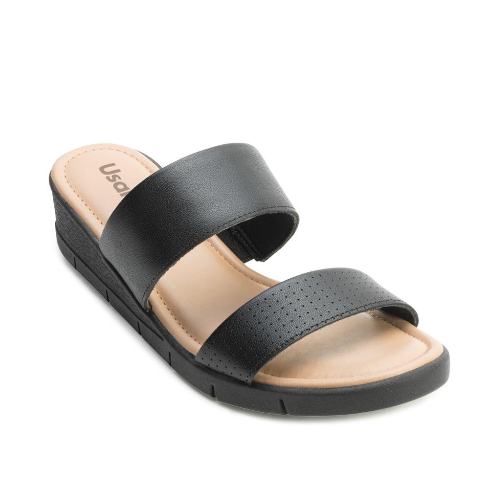 Sandália Usaflex US24-AA10160 Feminino Preto 1