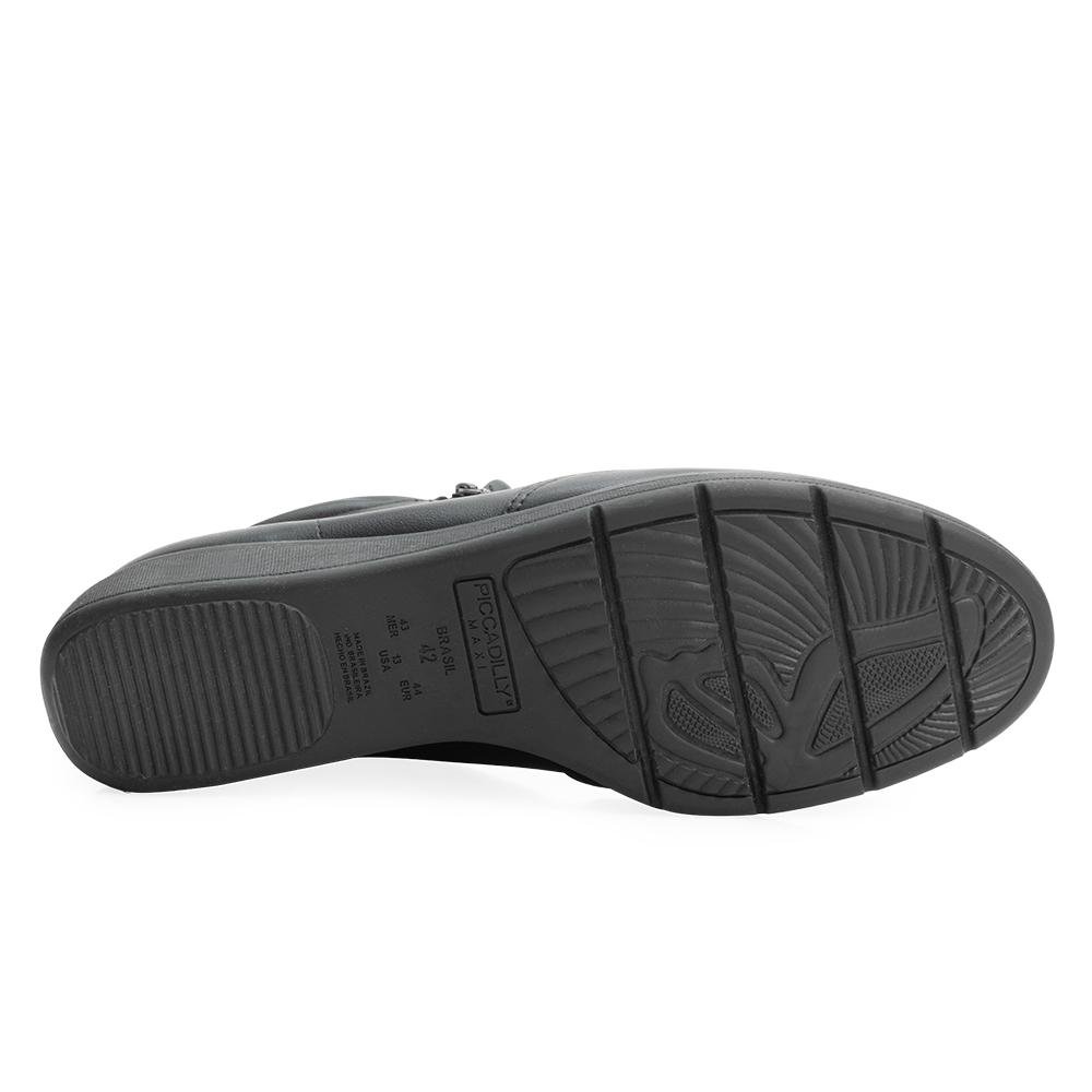 Bota Cano Curto Piccadilly PD24-117100 Preto 4