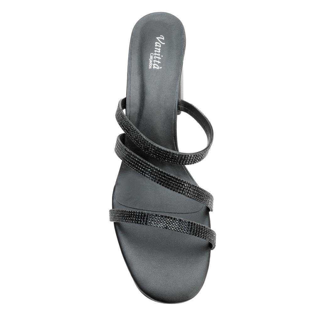 Sandália Salto Sense Fit VA24-16215 Preto 5