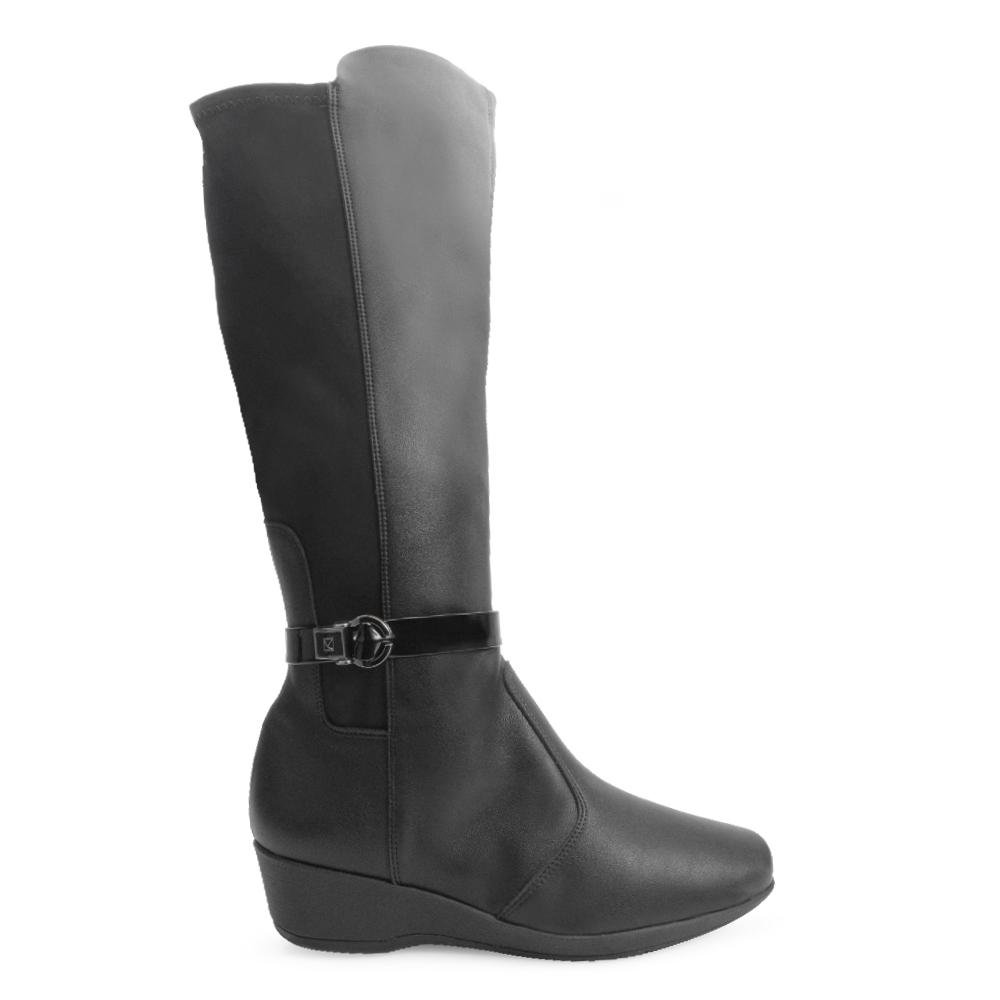 Bota Cano Alto Piccadilly PD24-14322 Preto 2