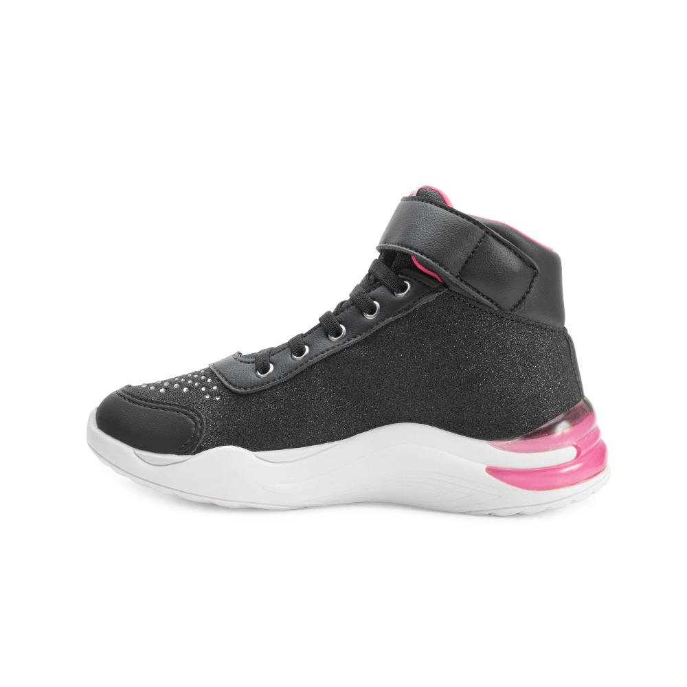 Tênis Botinha Led Pampili Infantil PP24-68302 Preto 3