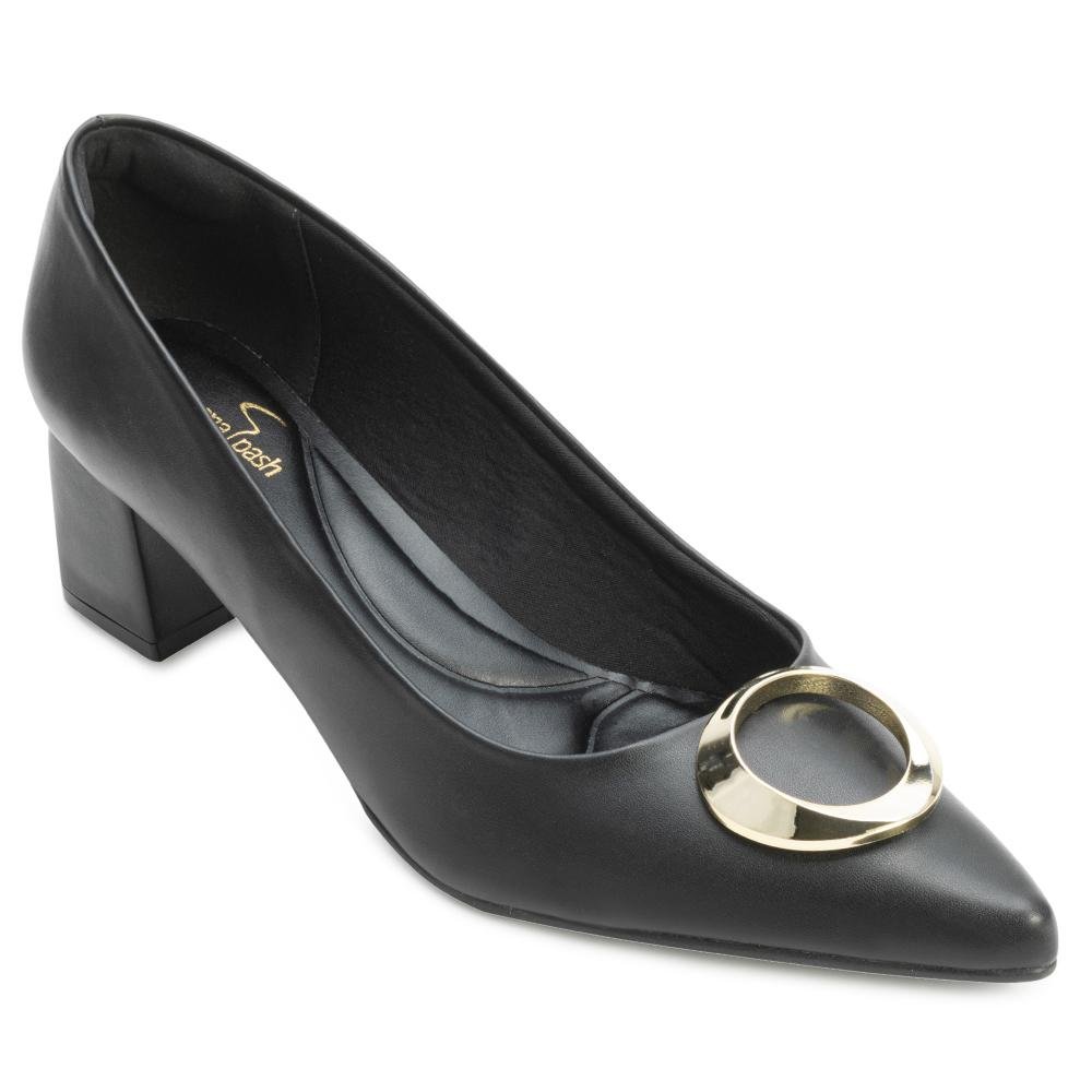 Sapato Scarpin Giovana Pash GP24-50101NP Preto 1