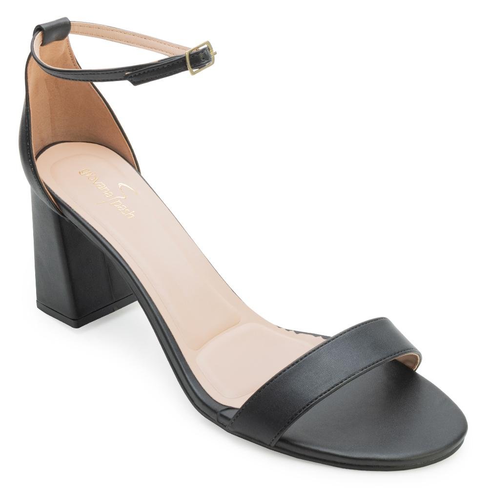 Sandália Salto Giovana Pash GP24-55400 Preto 1