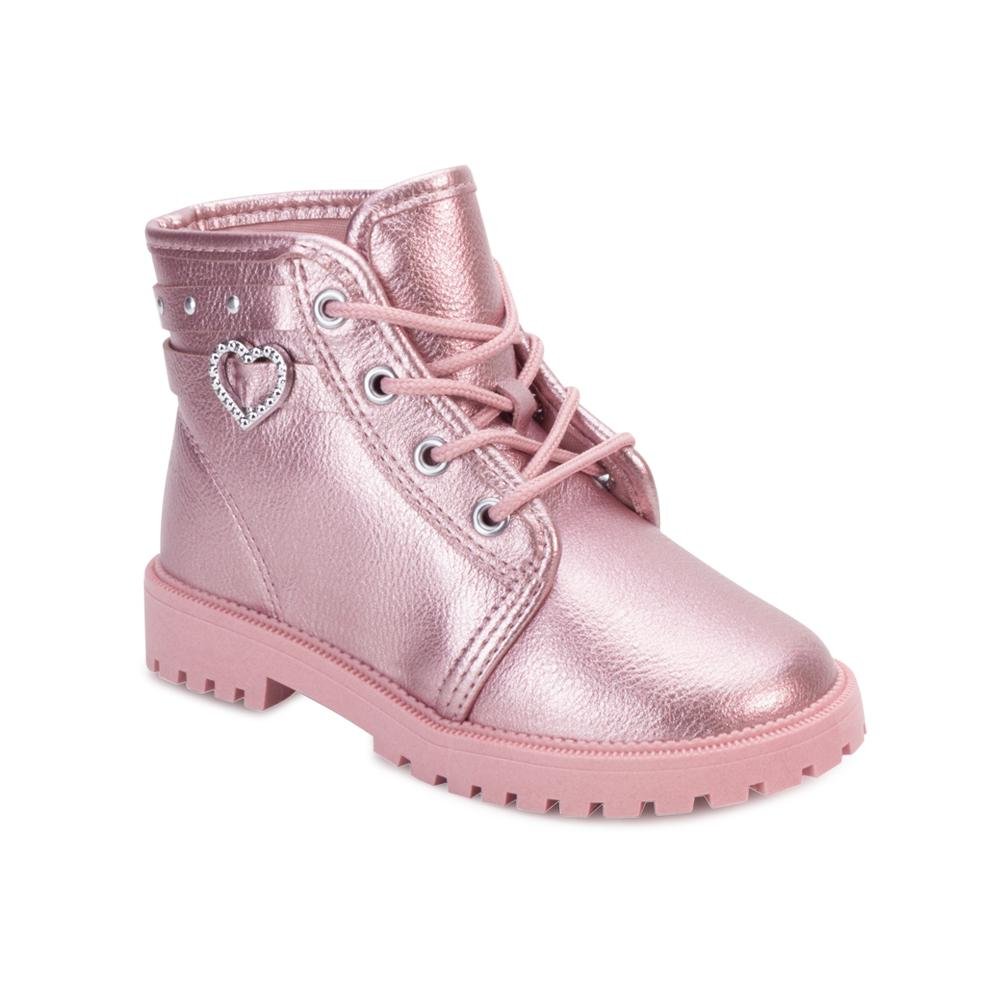 Bota Coturno Molekinha MK24-21265 Rosa 1