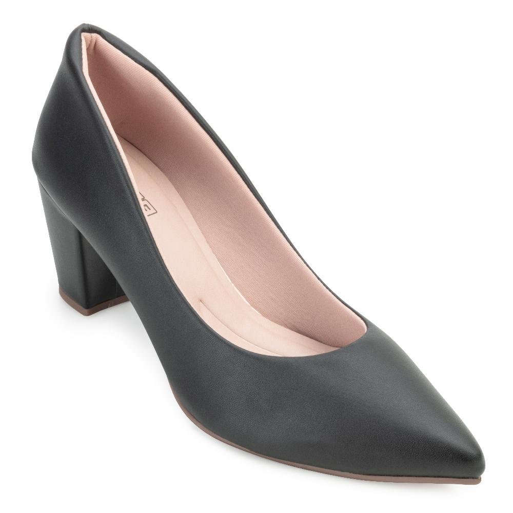 Scarpin Sense Way AM22-2002/1001NP Preto 1