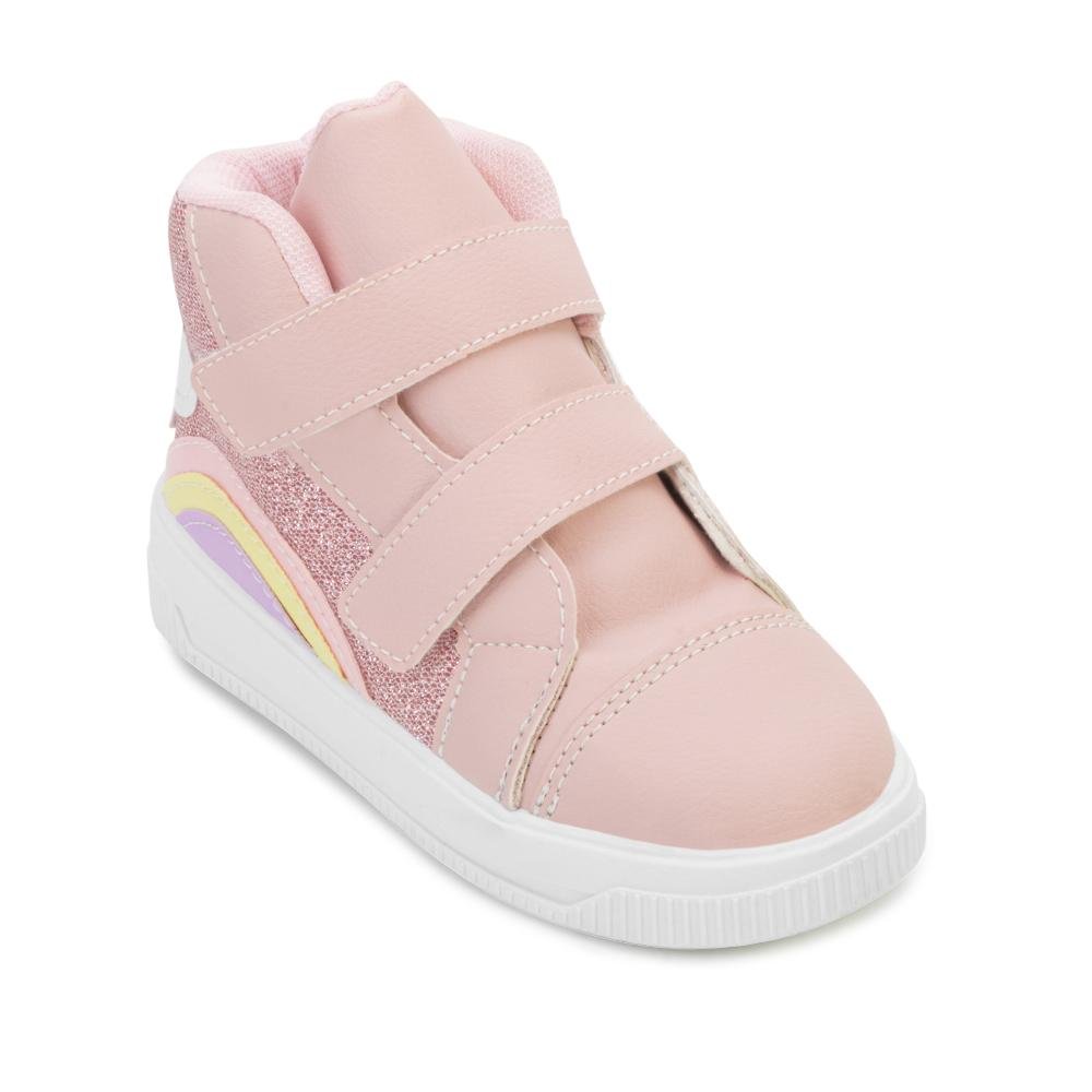Tênis Botinha Slink Infantil SK24-B5045/24 Rosa 1