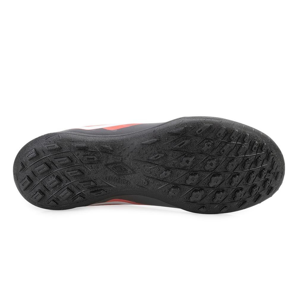 Chuteira Society Umbro Action UM24 Preto/Vermelho 4