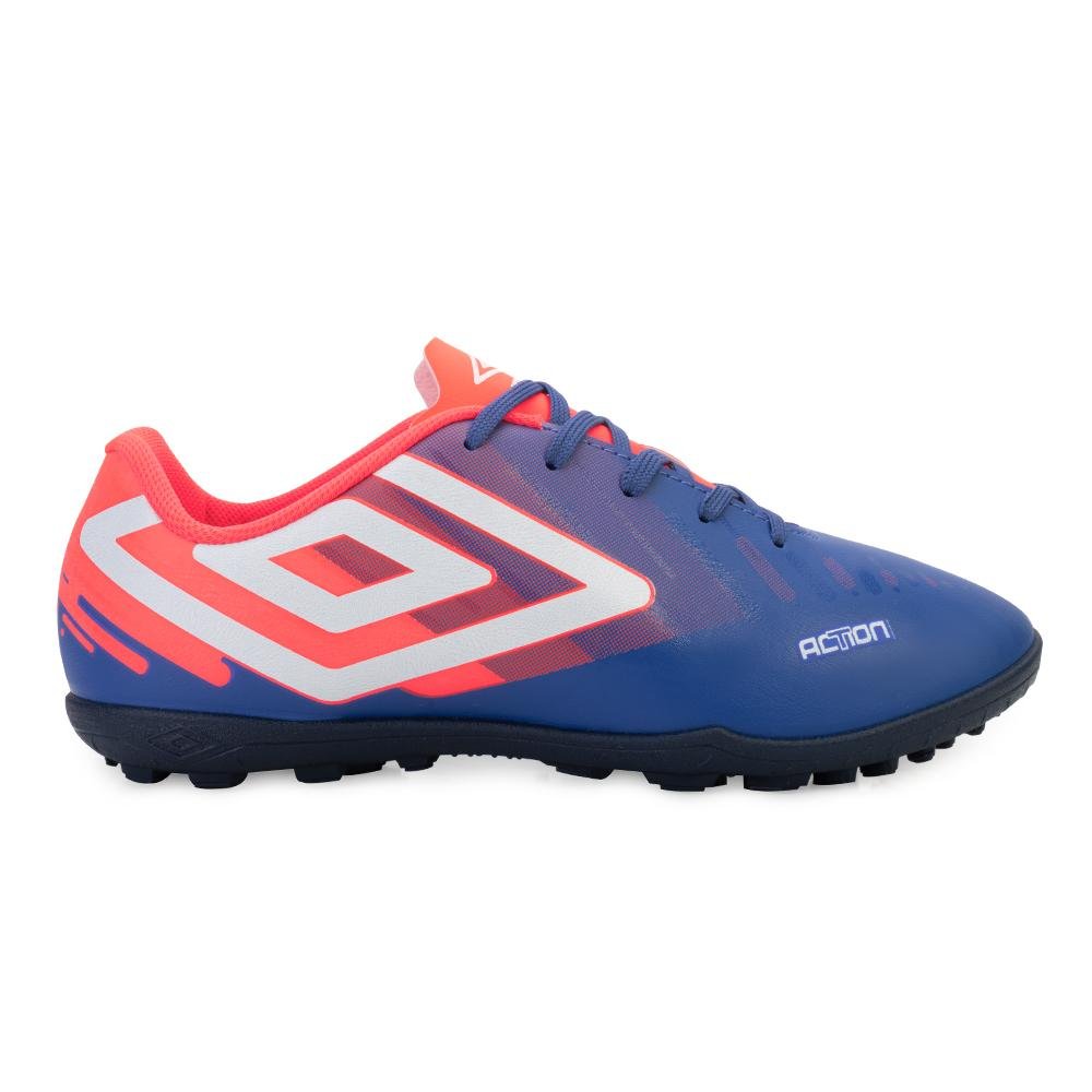 Chuteira Society Umbro Action UM24 Azul 2