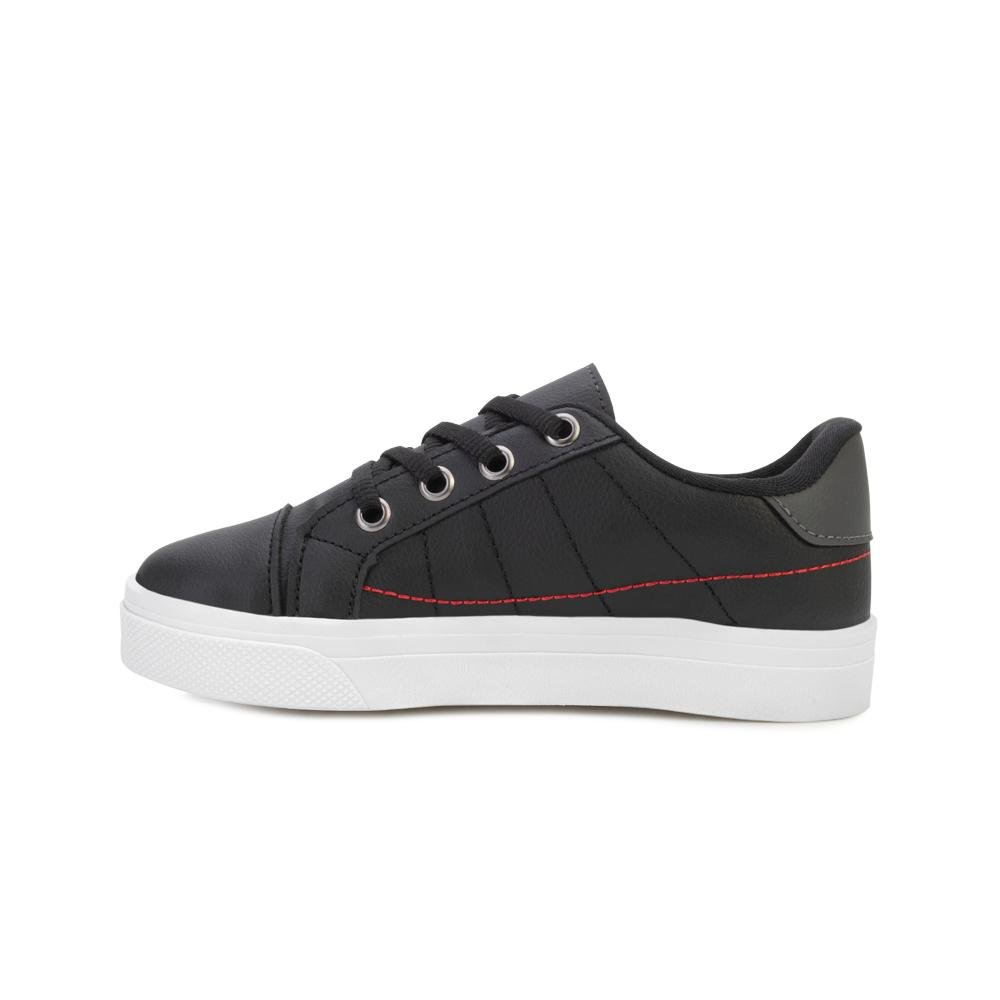 Tênis Casual World Boy Infantil WB24-135W Preto 3