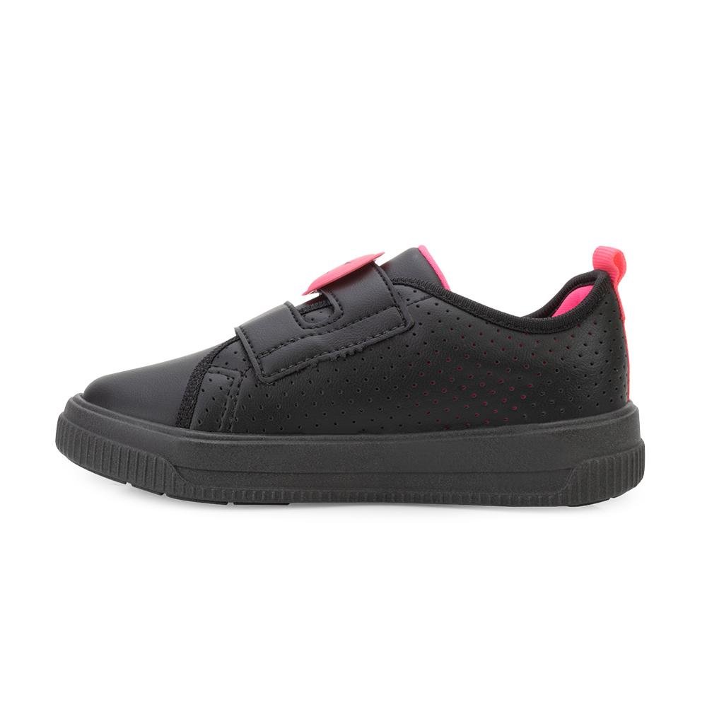 Tênis Pampili Infantil PP24-73800 Preto/Rosa 3