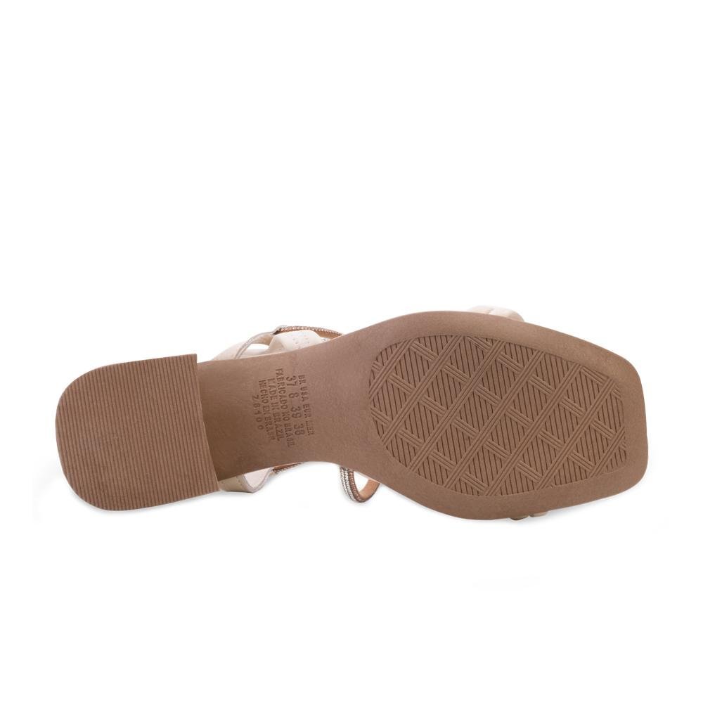 Sandália Salto Bloco Dakota DT24-Y7502 Branco 4