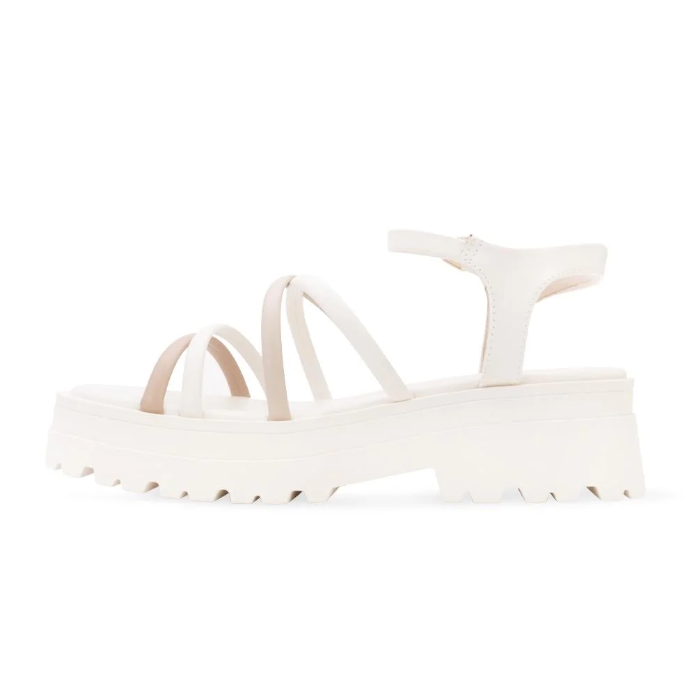 Sandália Plataforma Ramarim RM24-24382 Branco 3