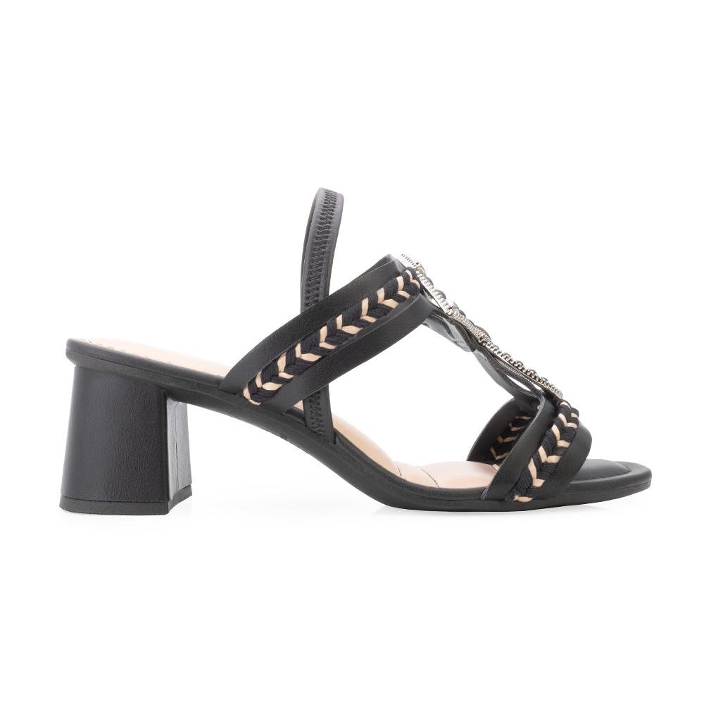 Sandália Salto Bloco Dakota DT24-Y7961 Preto 2