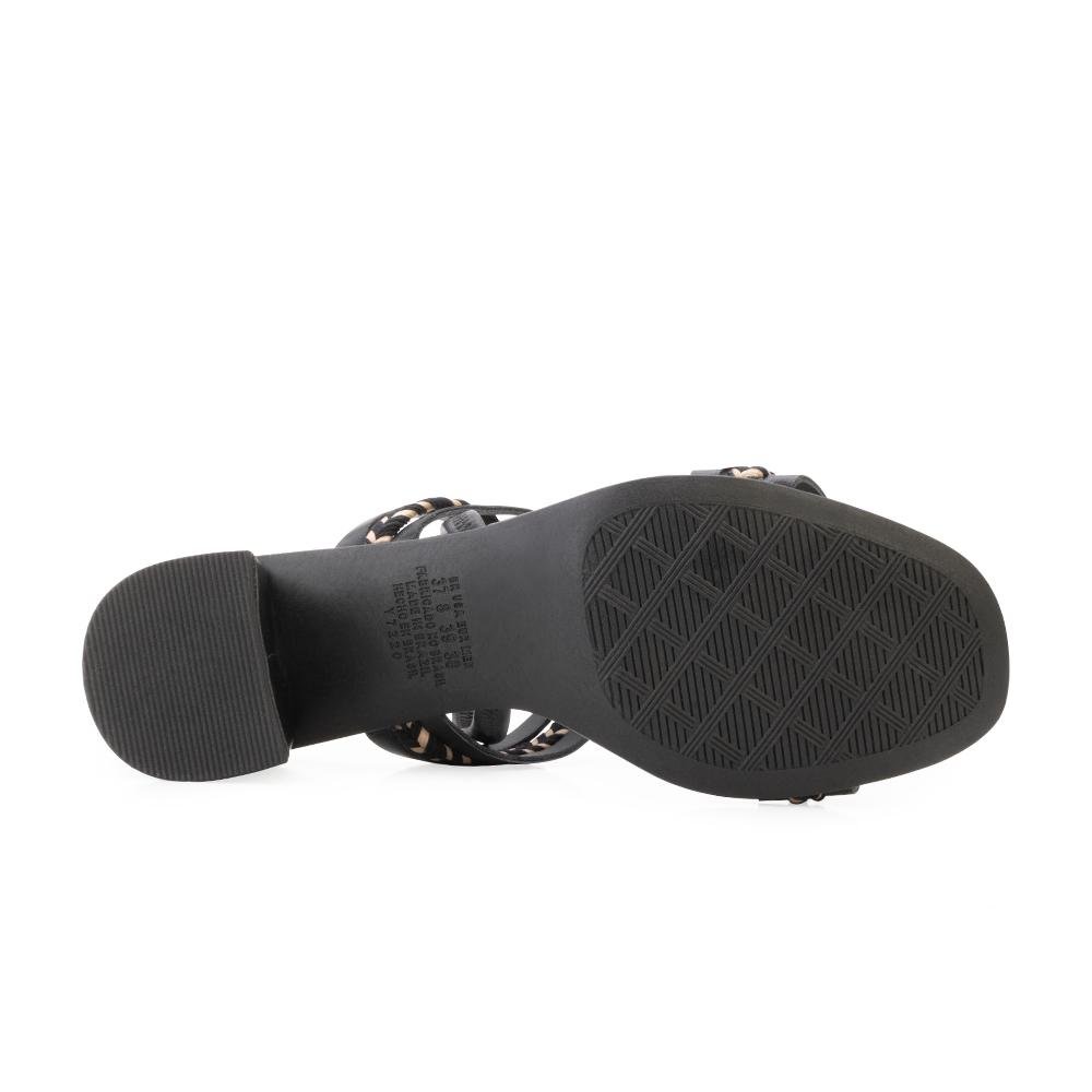 Sandália Salto Bloco Dakota DT24-Y7961 Preto 4