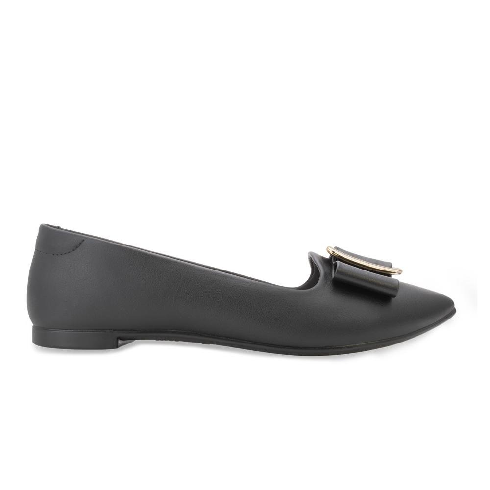 Sapatilha Moleca ML24-56358 Preto/Dourado 2