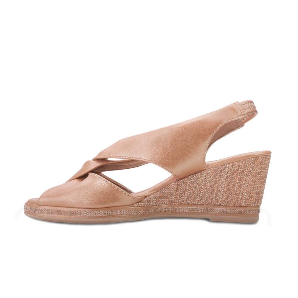 Sandália Anabela Piccadilly PD24-40822 Marrom 3