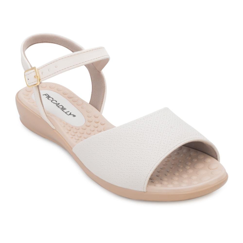 Sandália Piccadilly PD24-50034 Bege 1