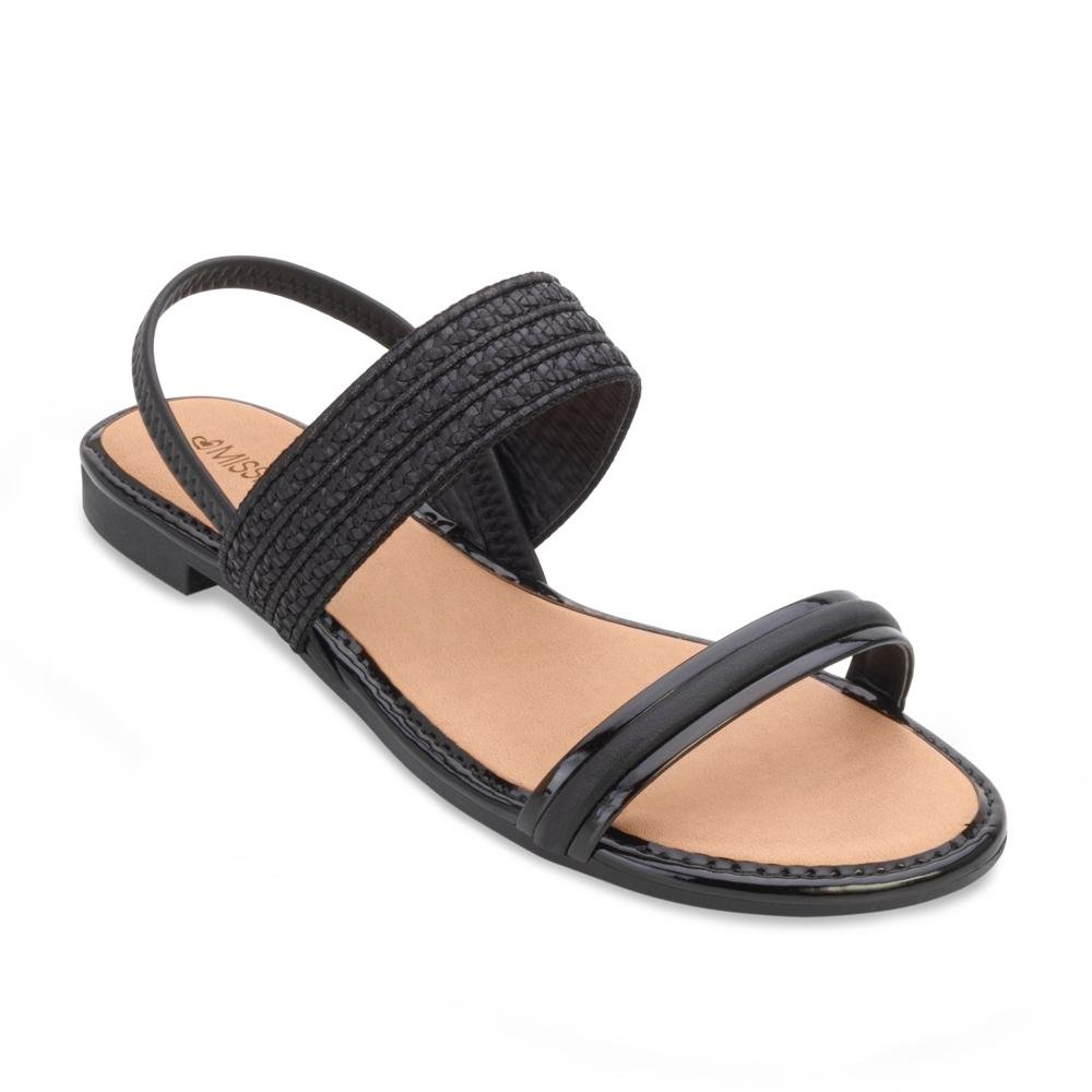 Sandália Rasteira Mississipi MS24-MC242 Preto 1