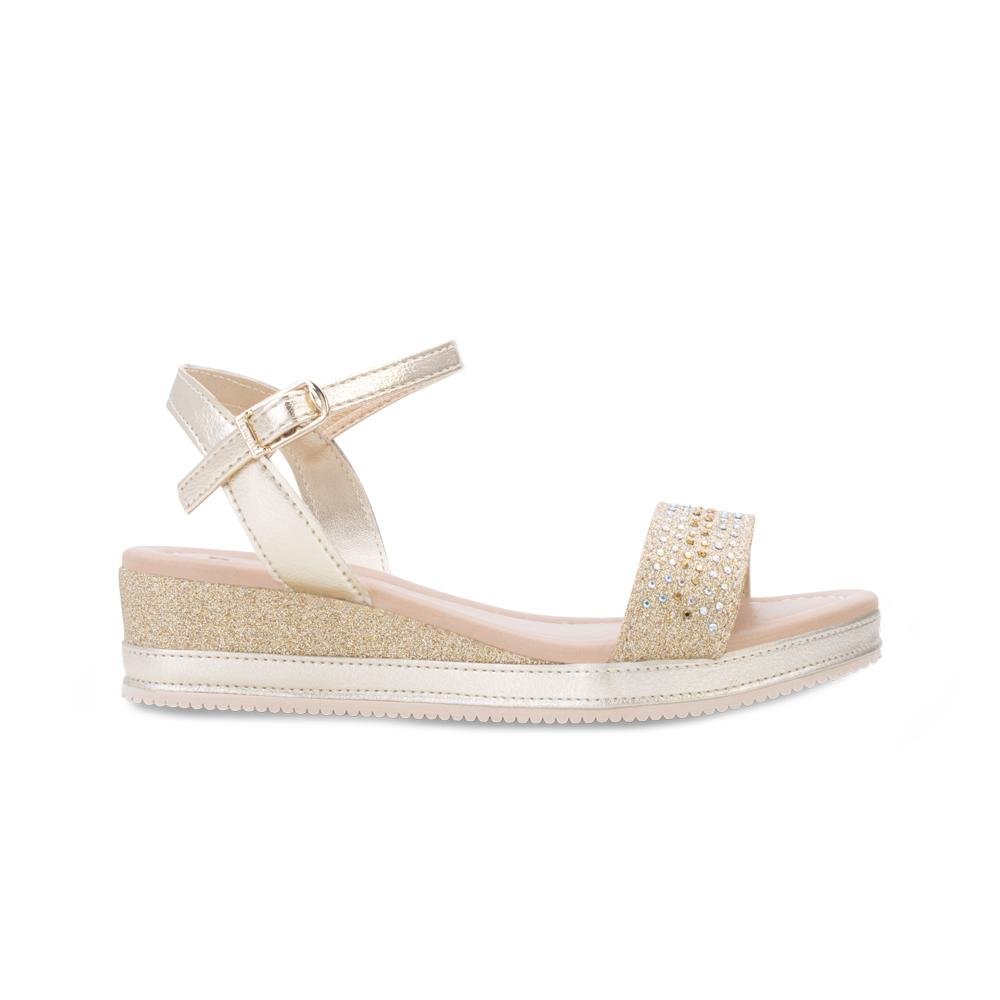 Sandália Pampili Infantil PP24-73300 Dourado 2