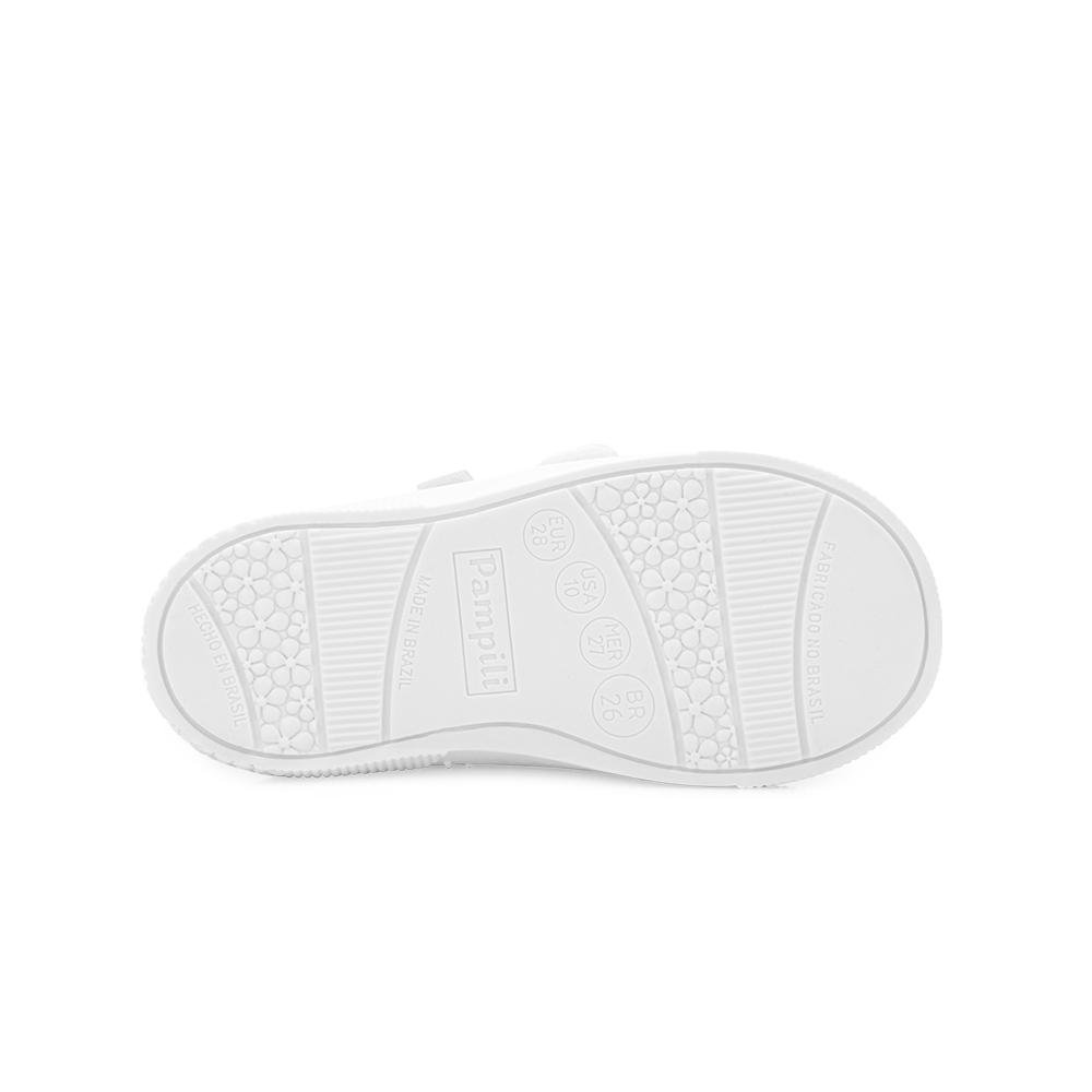 Tênis Pampili Infantil PP24-72101 Branco/Rosa 4