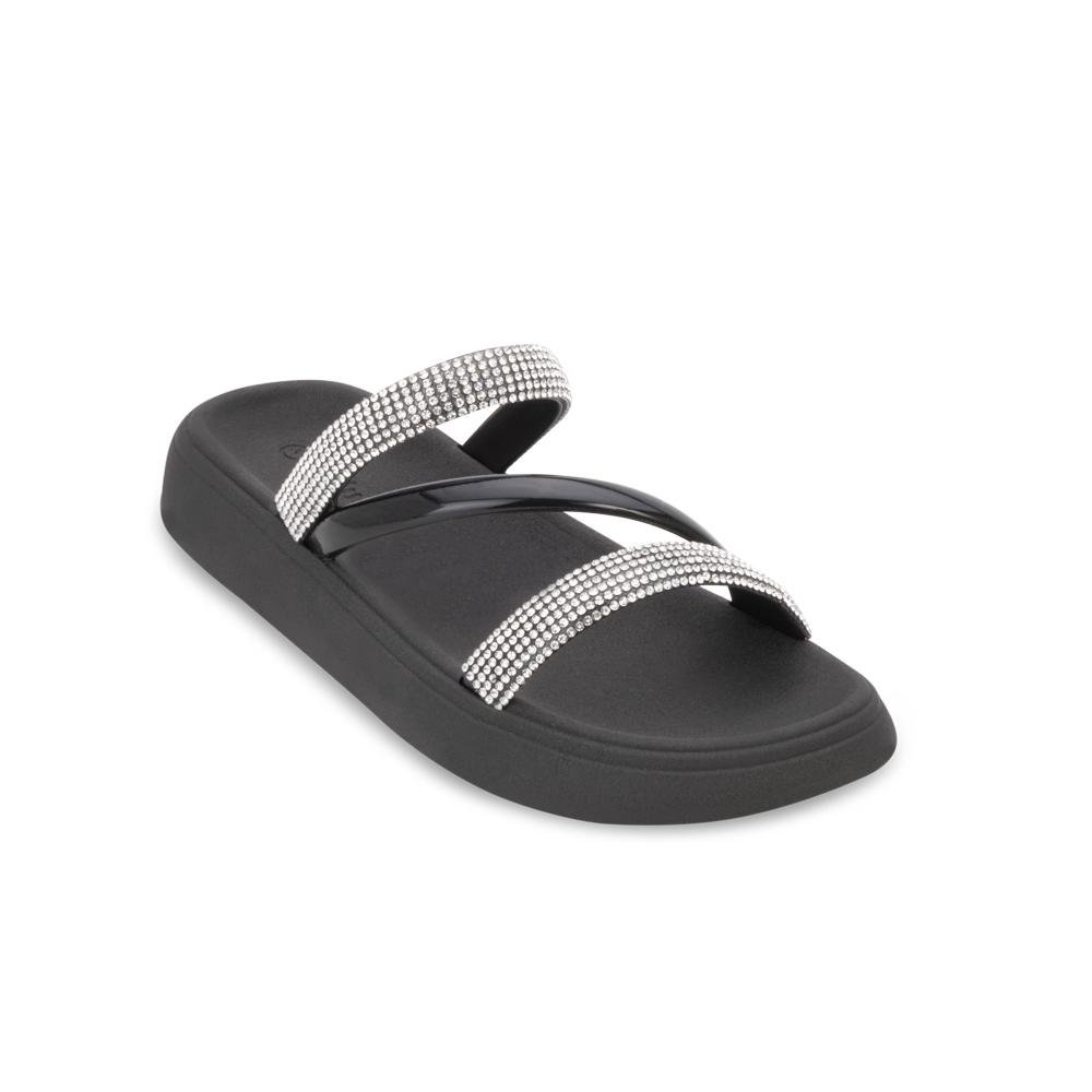 Sandália Infantil LueLua LE24-13500 Preto/Prata 1