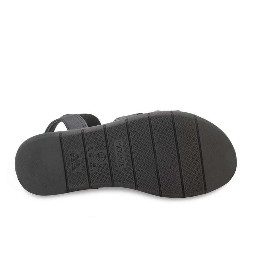 Sandália Modare MD24-71511 Preto/Bege 4
