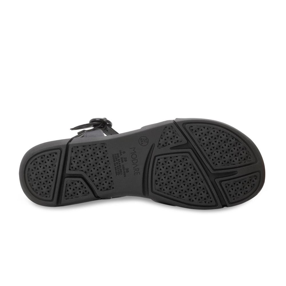 Sandália Modare MD24-71421 Preto/Bege 4