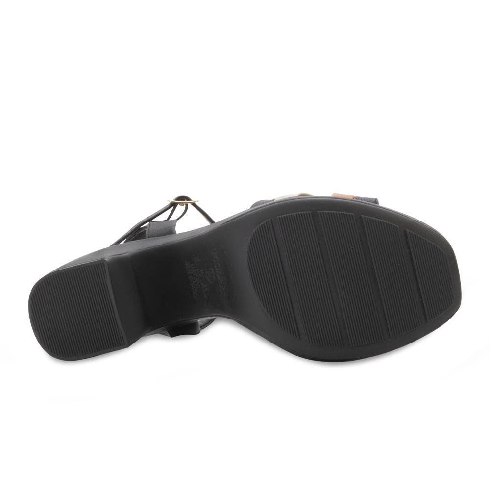 Sandália Salto Modare MD24-72031 Preto/Marrom 4