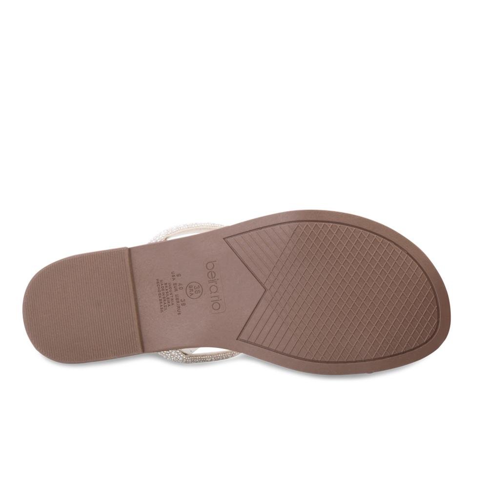 Sandália Beira Rio BR24-85071 Branco/Bege 4