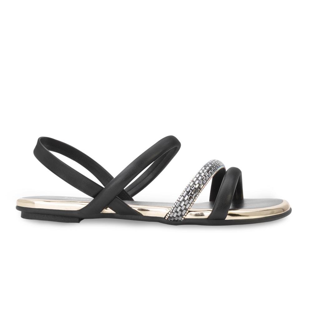 Sandália Beira Rio BR24-83676 Preto/Cinza 2