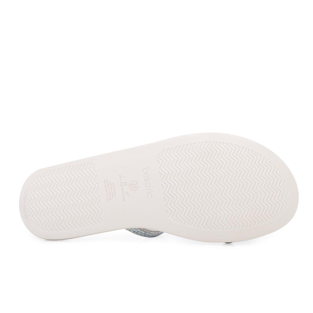 Sandália Beira Rio BR24-84881 Branco/Bege 4