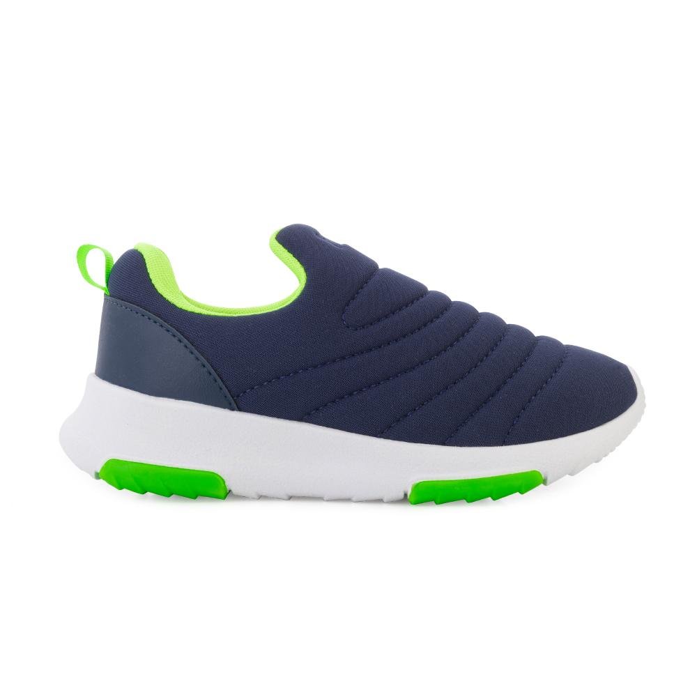 Tênis Iate Gibizinho Juvenil GB24-G274 Azul/Verde 2