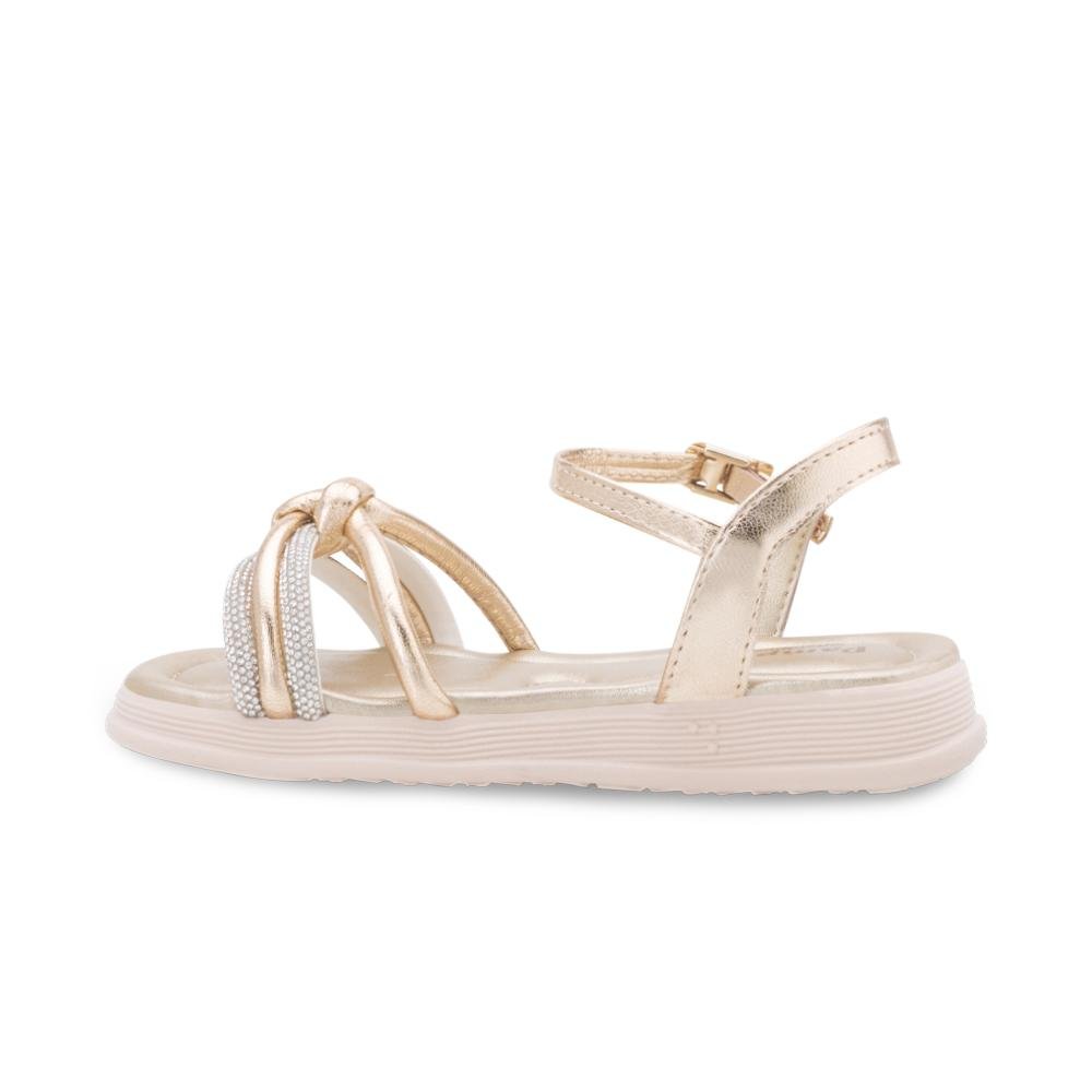 Sandália Pampili Infantil PP24-70203 Dourado 3