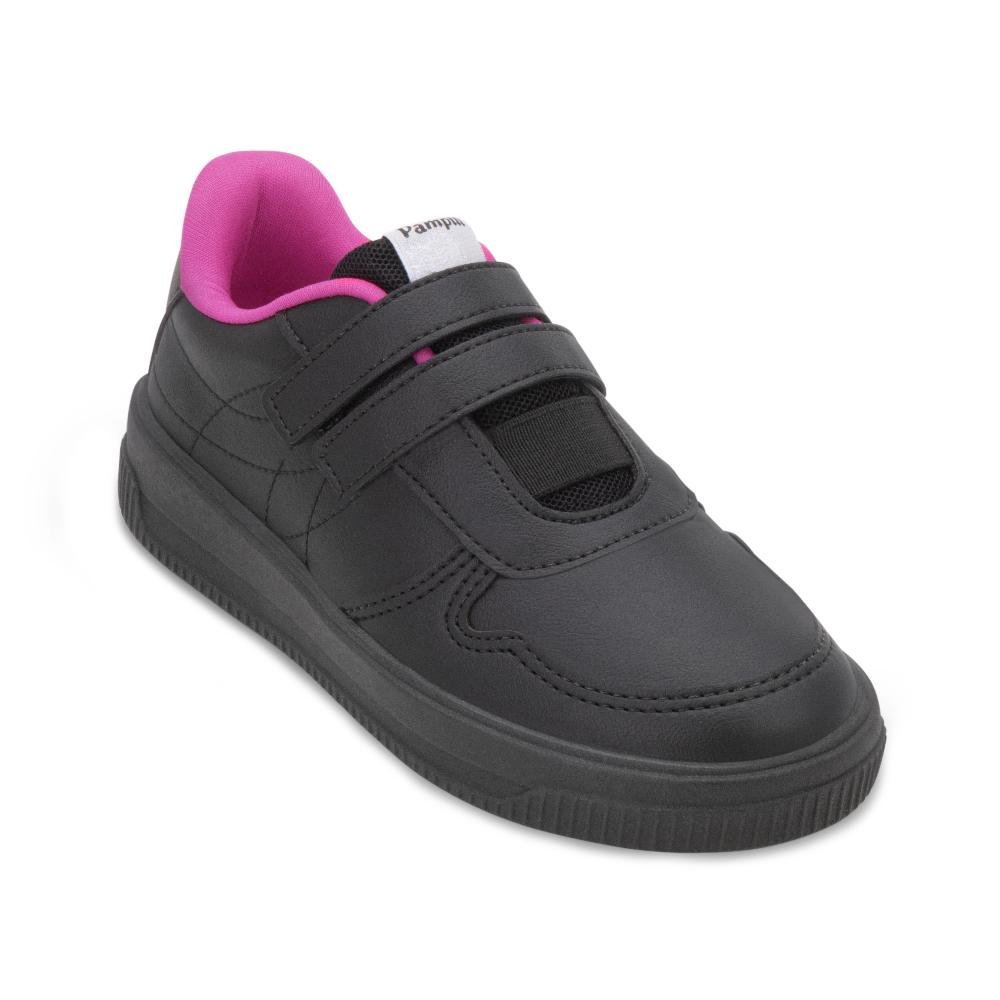Tênis Pampili Infantil PP24-73801 Preto/Rosa 1
