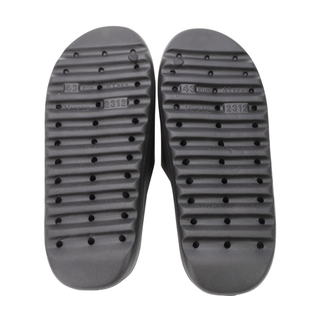 Chinelo Slide Yvate YT24-2312 Preto 4
