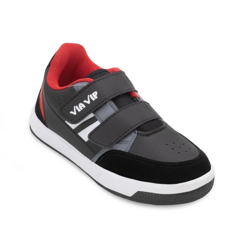 Tênis Via Vip Infantil VV24-VV3806 Preto 1