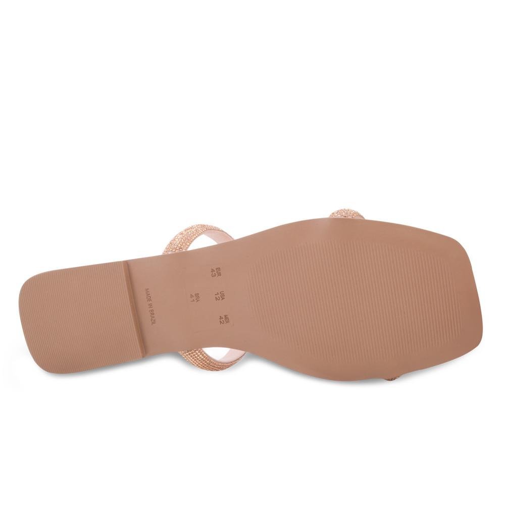 Sandália Rasteira Lady Queen AM24-30010 Rosa 4