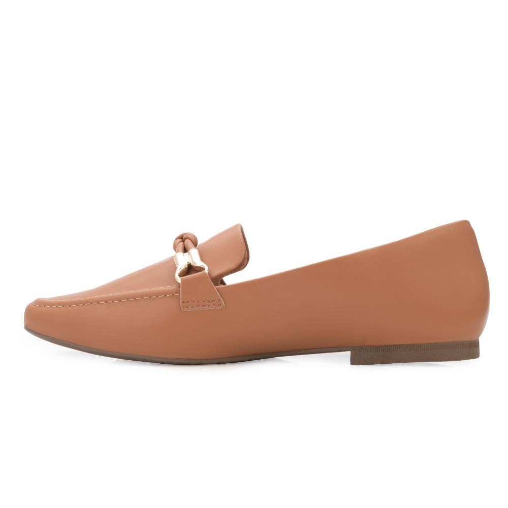 Sapato Mocassim Lady Queen AM24-19113 Marrom 3