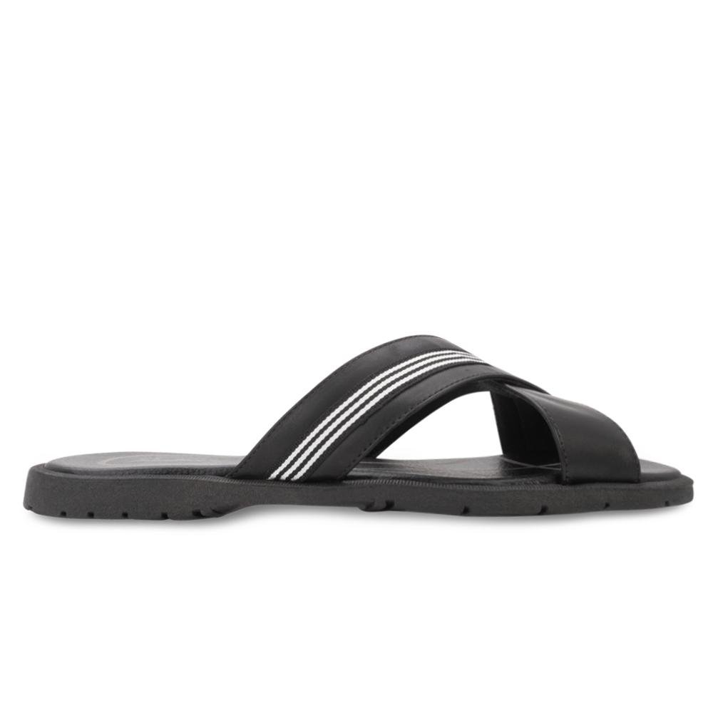 Chinelo Couro Rubra RB25-3209 Preto 2