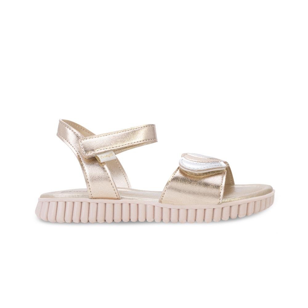 Sandália Pampili Infantil PP24-12327 Dourado/Prata 2